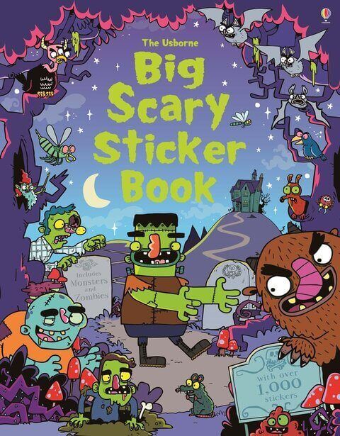 Big scary sticker book