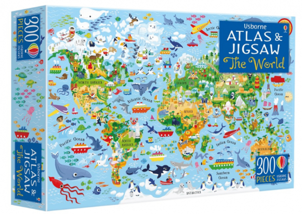 The World Atlas+Puzzle