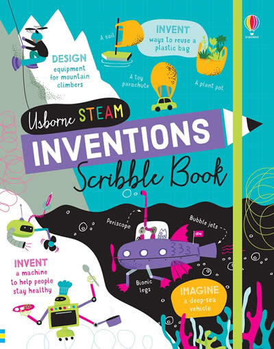 INVENTIONS SCRIBBLE BOOK